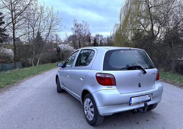 Toyota Yaris cena 8680 przebieg: 231360, rok produkcji 2002 z Lubin małe 22